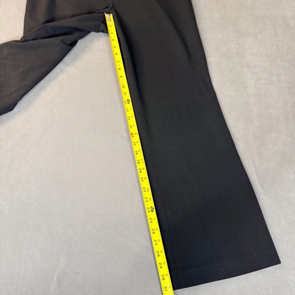 Talbots Heritage Women's Black Dress Pants-Flat Front/Elastic Back- Size 14W - Picture 2 of 8